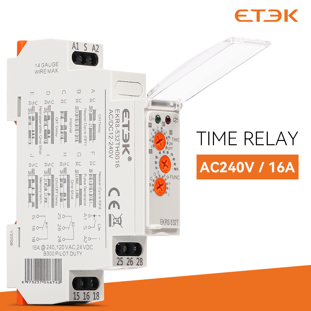 EKR8-5 Multi-function Time Relay