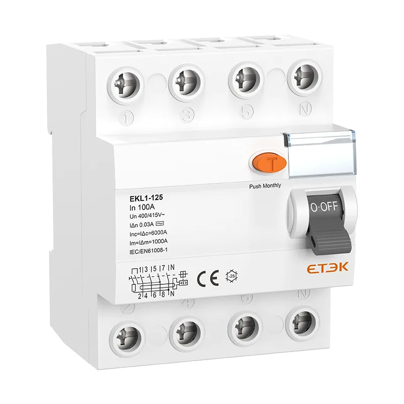 ETEK RCCB EKL1-125H