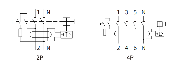 RCCB-EKL1-63-Schaltplan