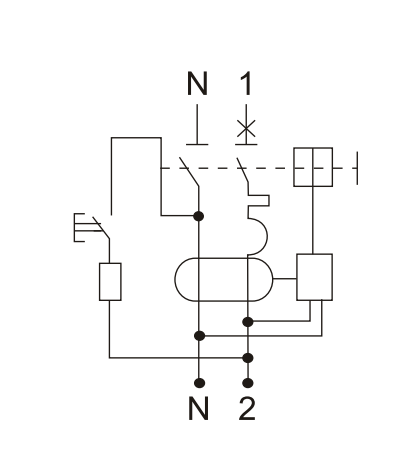 etek rcbo ekl3-40s schaltplan