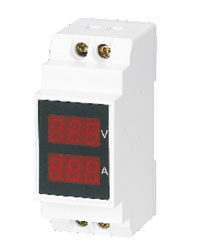 DIN-Schienen-Voltmeter