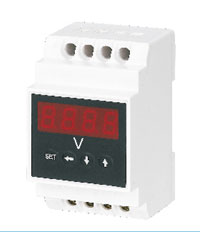 Din Rail AC Amperemeter Voltmeter